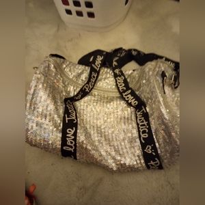 Justice Sequin Duffle Bag